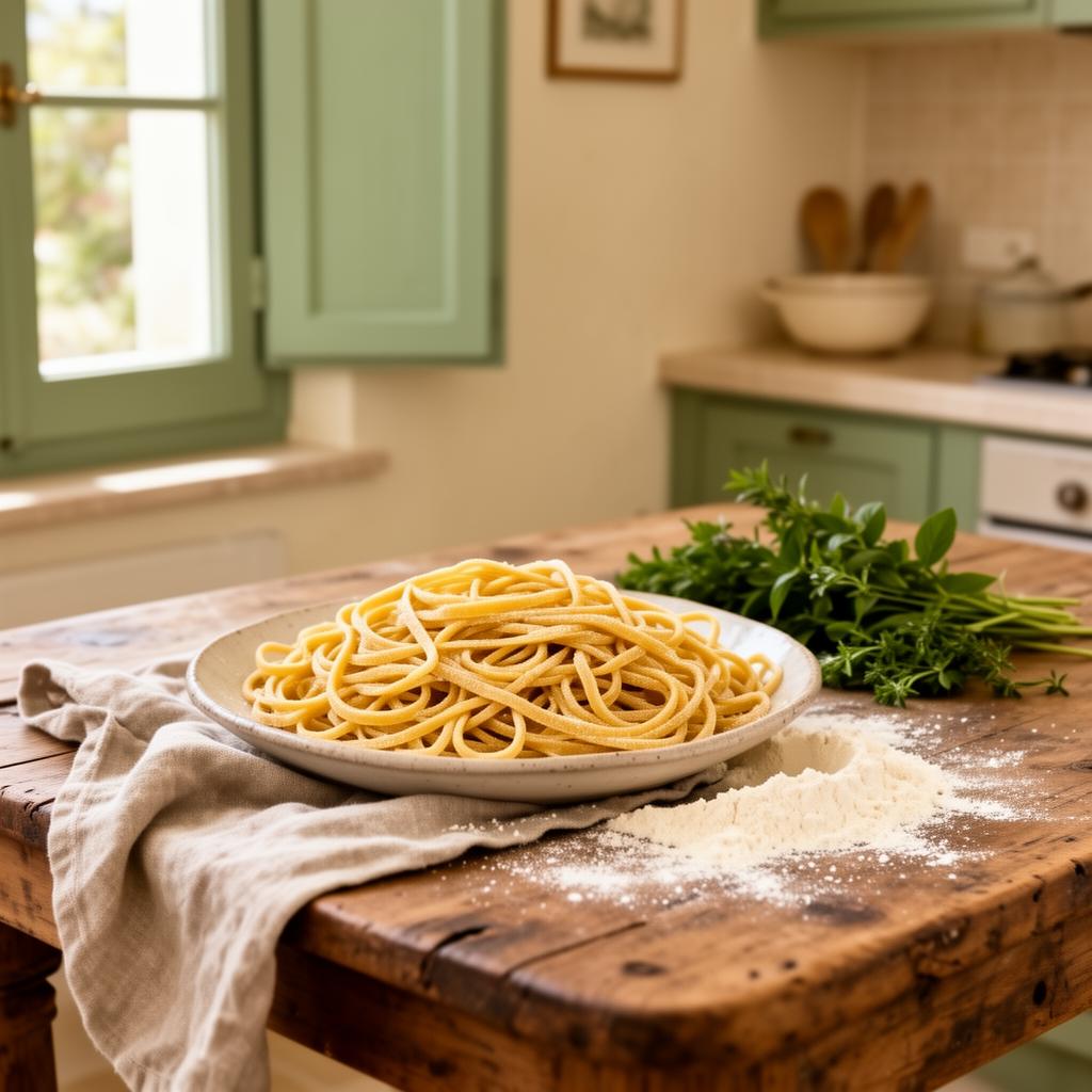 Cuisine méditerranéenne — pâtes artisanales sans gluten B'nna